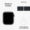 Picture of Apple Watch Series 9, GPS, 45mm - Midnight Aluminum Case with Midnight Sport Loop