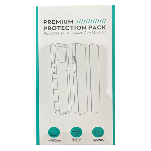 Picture of Infinix Premium Protection Pack FOR HOT40i - Black