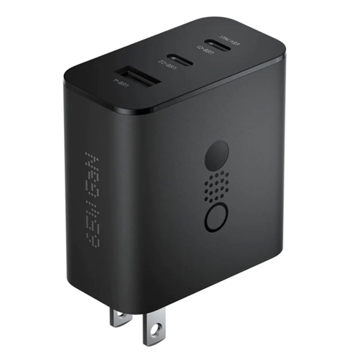 صورة شاحن نوتينج 65 وات - رمادي غامق