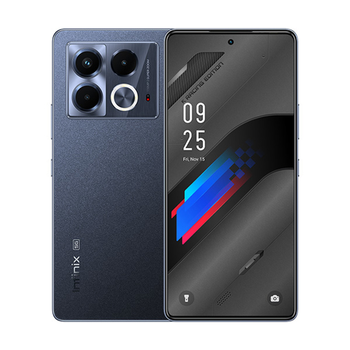 INFINIX NOTE 40 5G (256+8) GB - Obsidian Black. HADDAD | الحداد