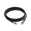 Picture of iOsuite Aluminum Alloy Head (USB-C) TO (USB-C) Cable - 60W - 1.2M - Black - DC51A