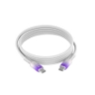 Picture of iOsuite PVC housing (USB-C) TO (USB-C) Gradient Clear Cable - 60W - 1.2M - PurPle