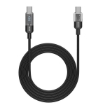 Picture of iOsuite Zinc Alloy (USB-C) TO (USB-C) Braided Cable With Display (Smart Off) 100W - 1.2M - Black
