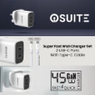 صورة آي أو سويت شاحن جداري بقوة 45 وات يدعم الشحن السريع مع وجود 2 منفذ للشحن
