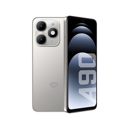 صورة ايتل ايه 90 - الجيل الرابع - 3+64 جيجابايت - فضي