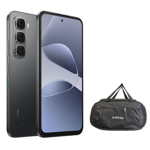 صورة انفينيكس هوت 60 اي - الجيل الخامس - 4+256 جيجابايت - أسود - عرض خاص