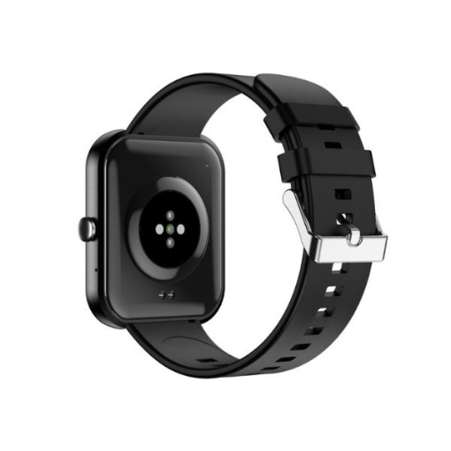 صورة ساعة ذكية آي او سويت 1.93  بوصة شاشة اموليد - لون أسود