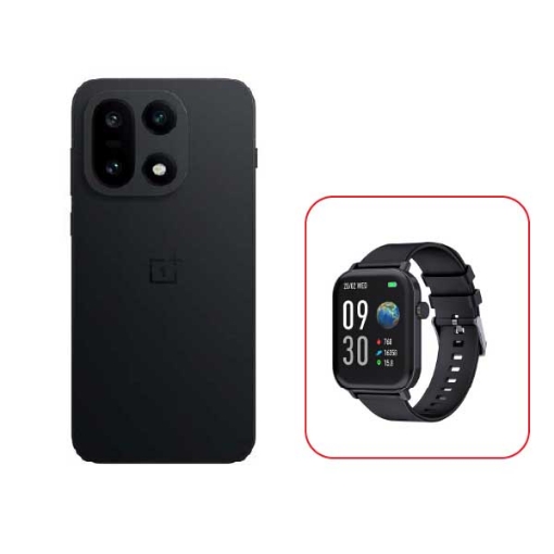 صورة وان بلس 15 - الجيل الخامس - 16+512 جيجابايت - أسود - عرض خاص